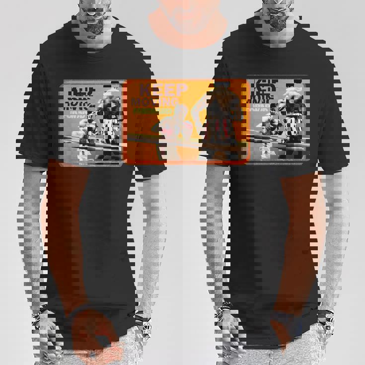 ロッキーキープ・ムービング・フォード・アポロ・ファイト Tシャツ 面白い贈り物