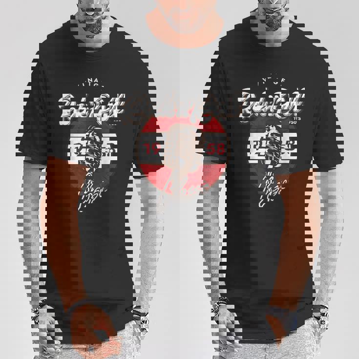 ロックンロール ソックス ホップ ダンス レトロ 1950年代 パーティー ヴィンテージ レトロ Tシャツ 面白い贈り物