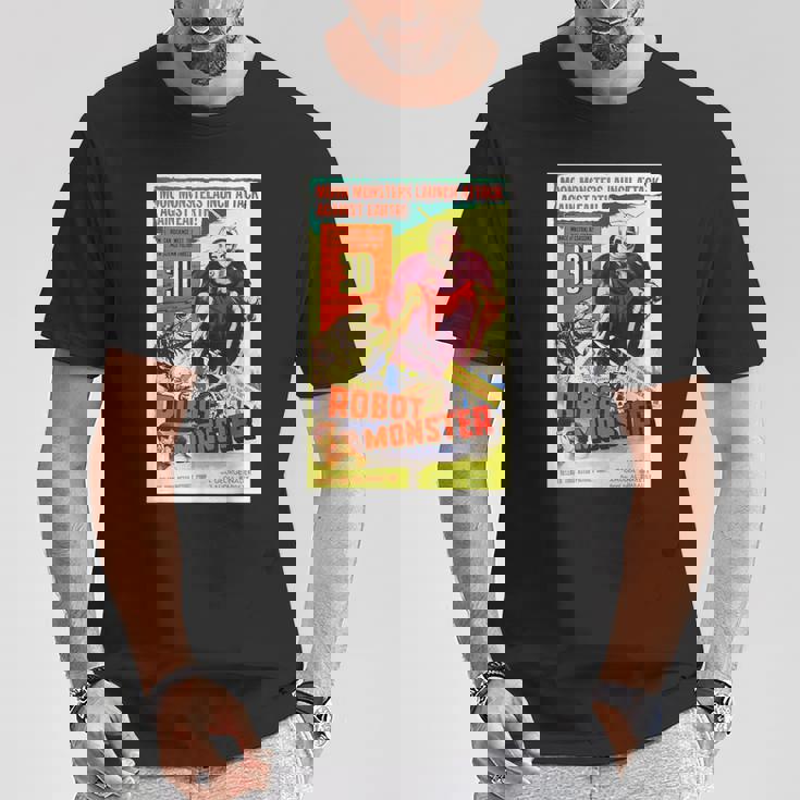 ロボットモンスター ハロウィン ホラーfエイプ 宇宙 Tシャツ 面白い贈り物
