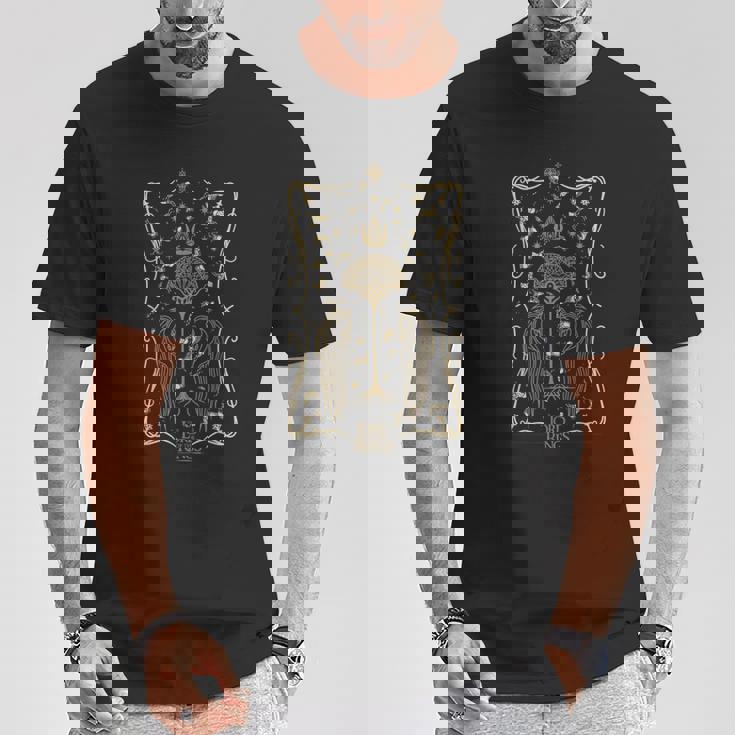 ロード・オブ・ザ・リング 黄金の神秘的な馬 Tシャツ 面白い贈り物