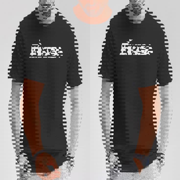 ワンポイントロゴ Wh プリント バレーボール Tシャツ 面白い贈り物