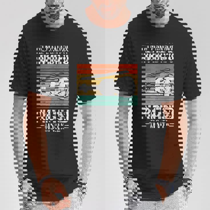 ヴァイオリンプレーヤーヴァイオリン Tシャツ 面白い贈り物