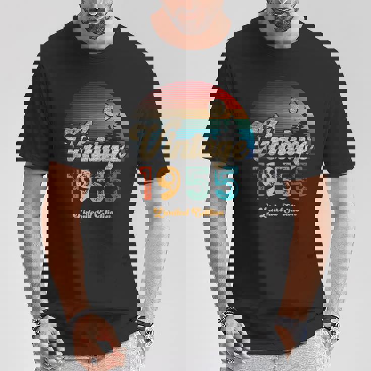 ヴィンテージ 1955 リミテッド・エディション サンセット 70Th Birthday Tシャツ 面白い贈り物
