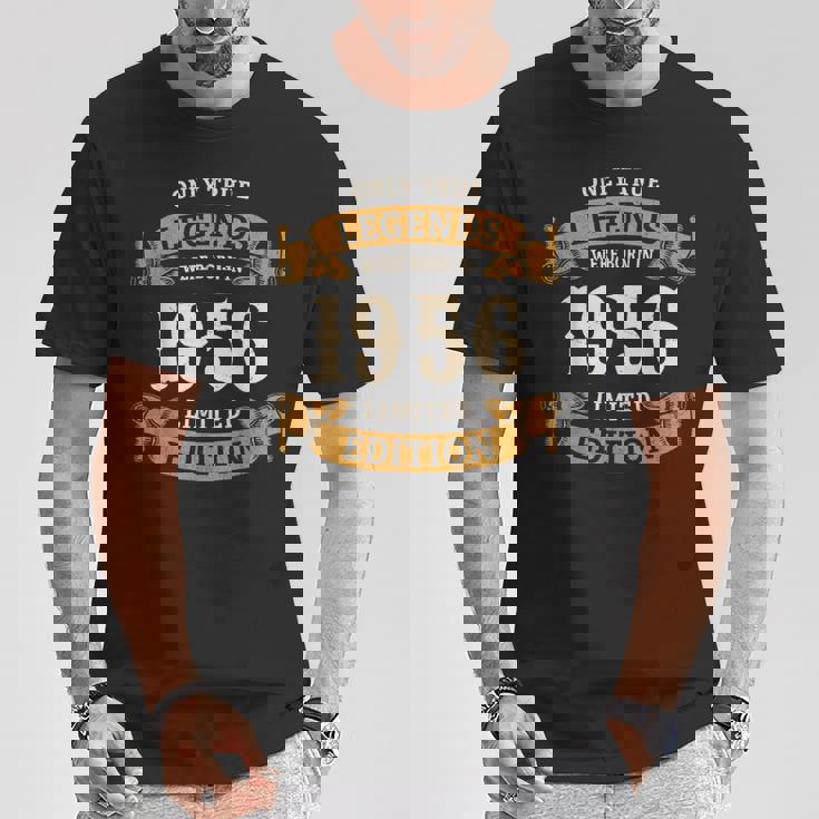 ヴィンテージ 1956 ギフト 男性 女性 長寿祝い 1956年生まれ ユニークな誕生日プレゼント 古希 Tシャツ 面白い贈り物