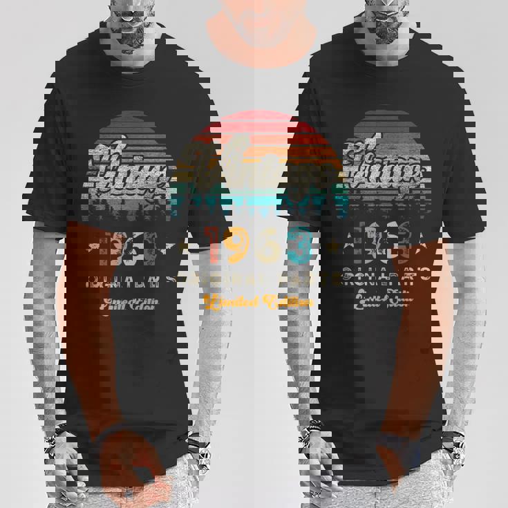 ヴィンテージ 1963 バースデー 62年限定品 Tシャツ 面白い贈り物