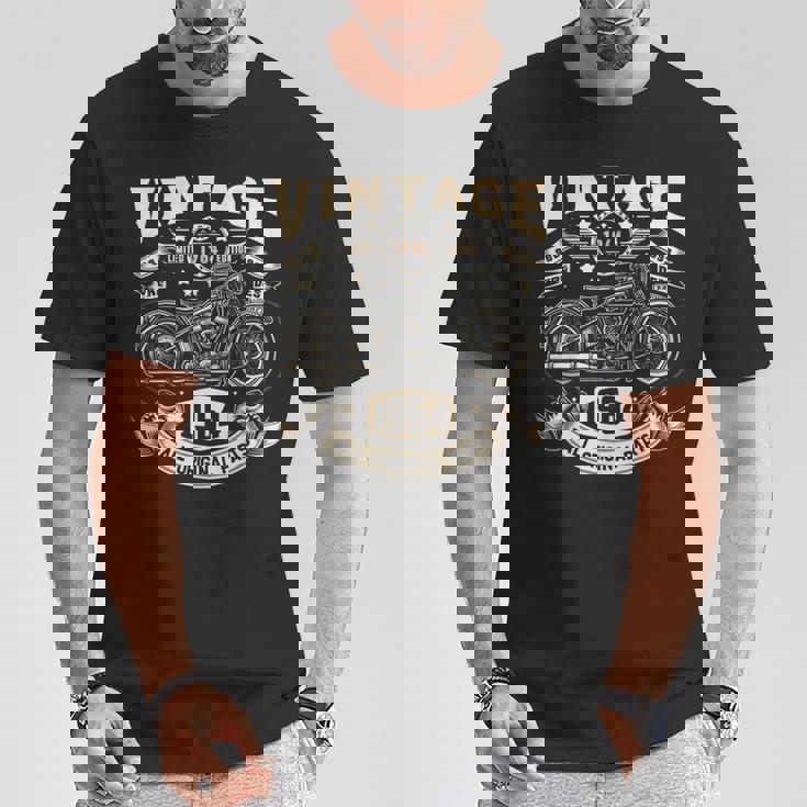 ヴィンテージ 1964年 1964年生まれ 60歳の誕生日 オートバイバイカー Tシャツ 面白い贈り物