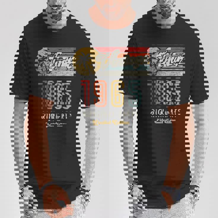 ヴィンテージ 1965 オリジナルパーツ パームス 60歳の誕生日 Tシャツ 面白い贈り物