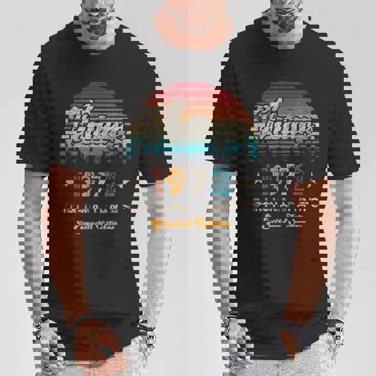 ヴィンテージ 1972 バースデー 53年限定品 Tシャツ 面白い贈り物