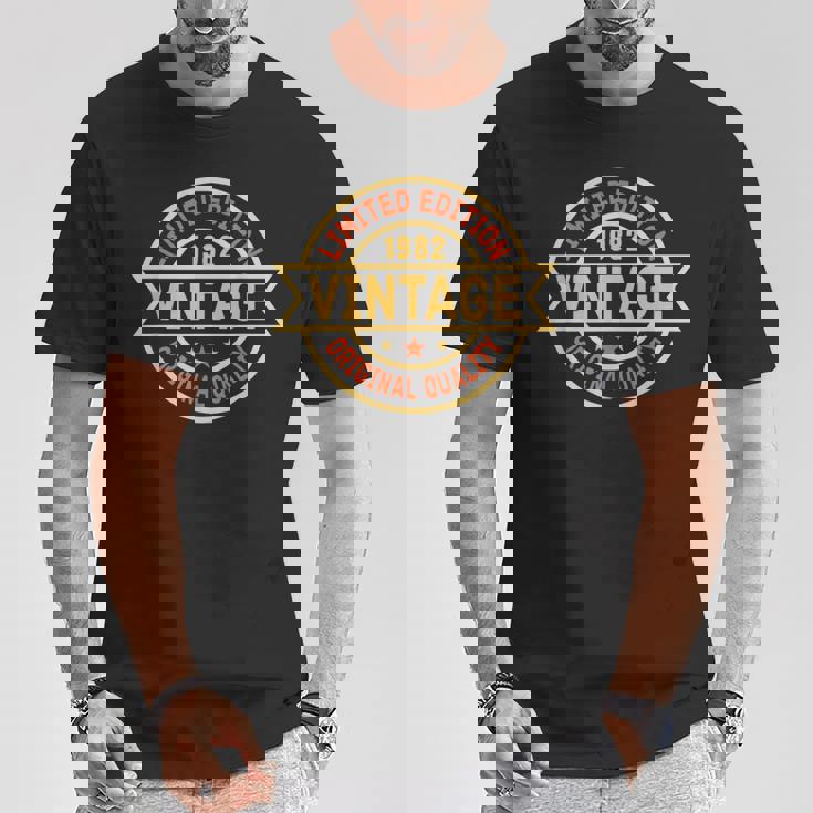 ヴィンテージ 1982 メンズ 限定版 Bday 1982 誕生日 Tシャツ 面白い贈り物