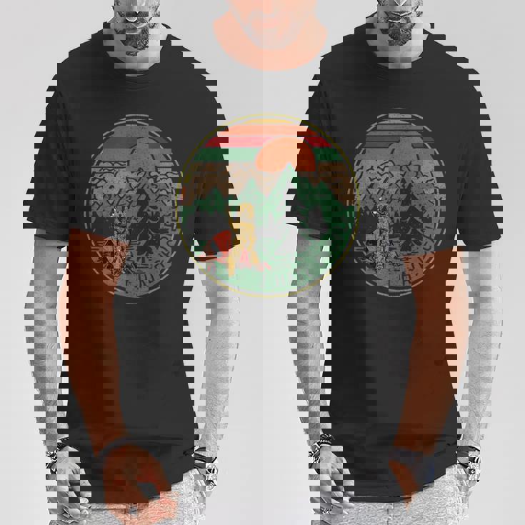 ヴィンテージ キャンプ I Hate People 面白いキャンプギフト Tシャツ 面白い贈り物