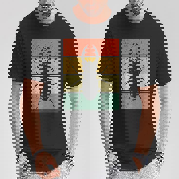 ヴィンテージ クワガタ カブトムシ 虫 Tシャツ 面白い贈り物