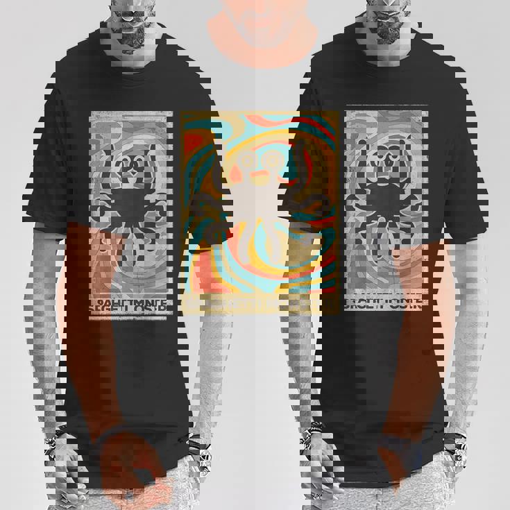 ヴィンテージ スパゲッティモンスター 無神論者 レトロギフト Tシャツ 面白い贈り物