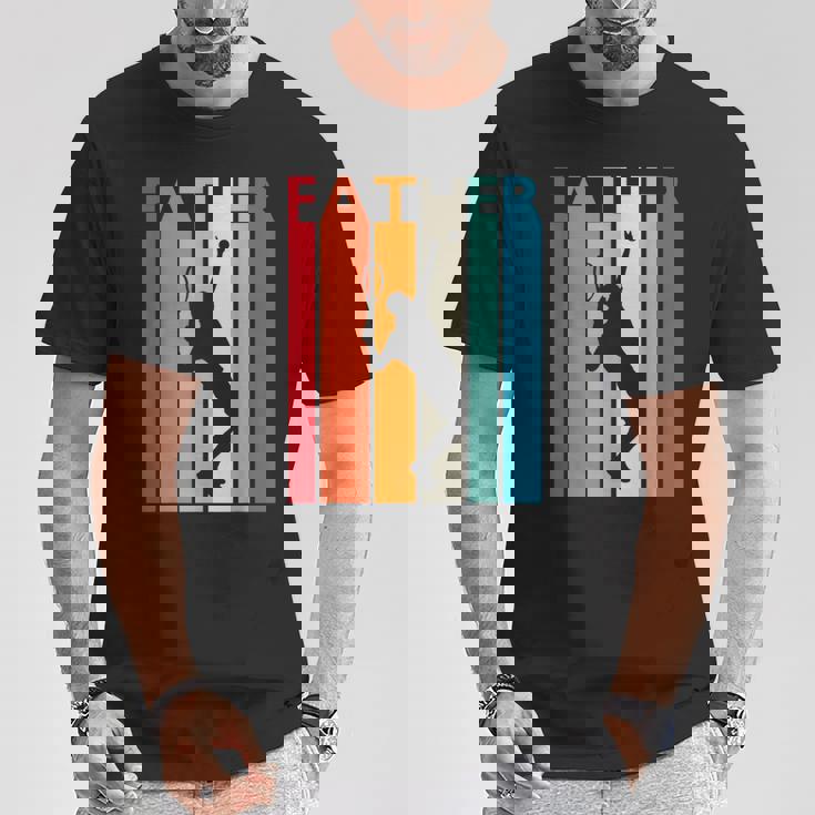 ヴィンテージ テニス お父さん シャツ テニス 父の日 ギフト テニス Tシャツ 面白い贈り物