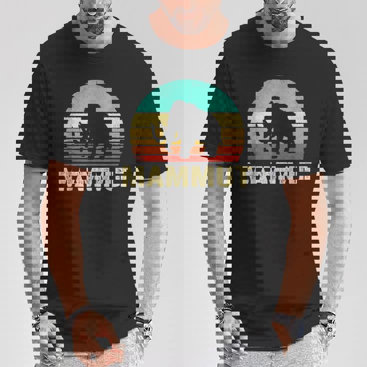 ヴィンテージ マムート サンセット レトロ Tシャツ 面白い贈り物