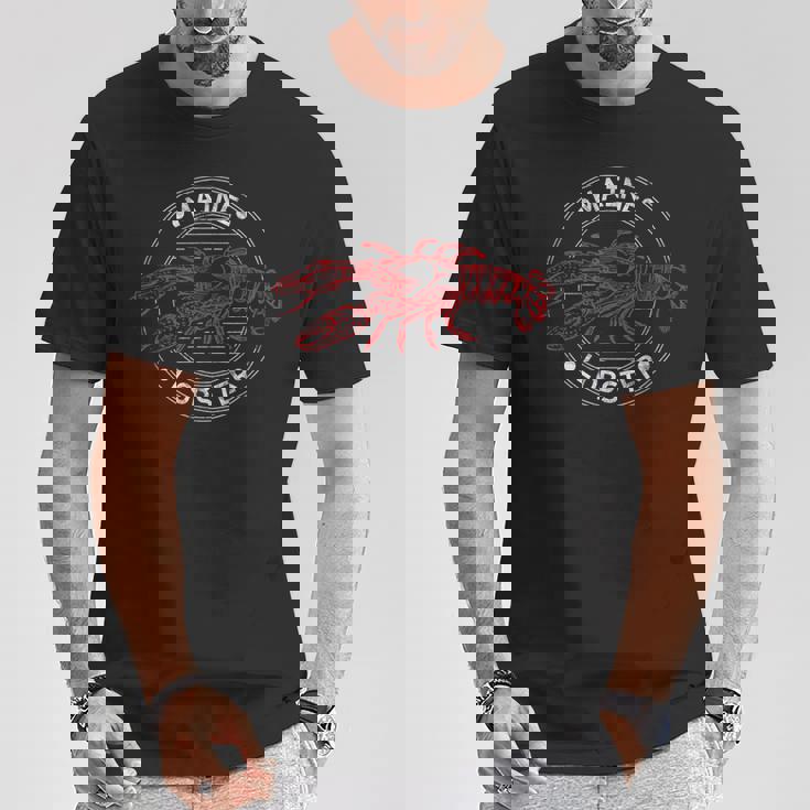 ヴィンテージ ロブスター メインバイブ シーフード 煮沸 メインロブスター Tシャツ 面白い贈り物