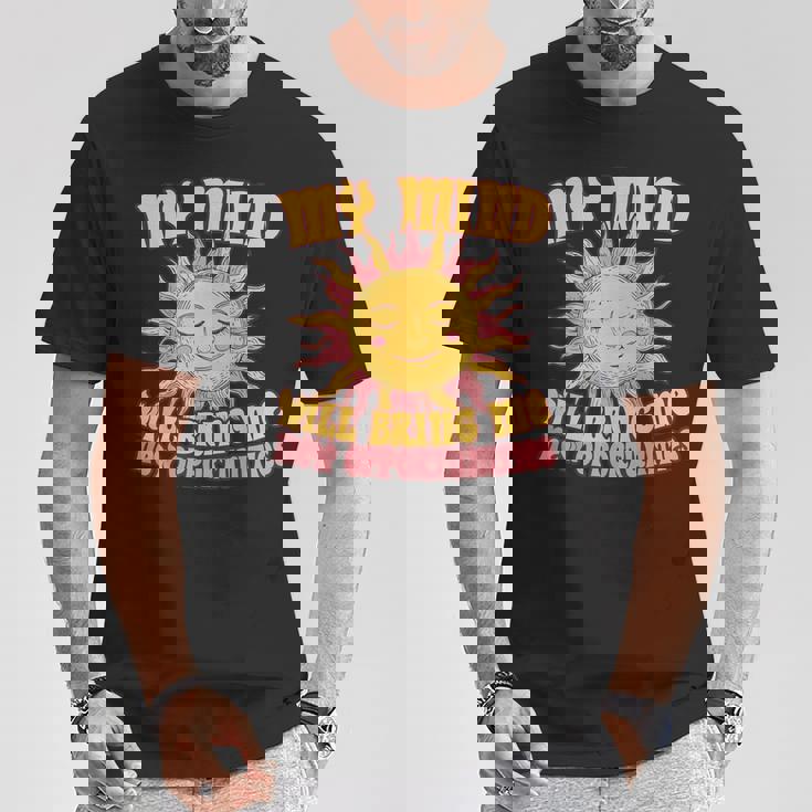 ヴィンテージ 太陽 天体 マニフェスト アトラクション 心の機会 Tシャツ 面白い贈り物