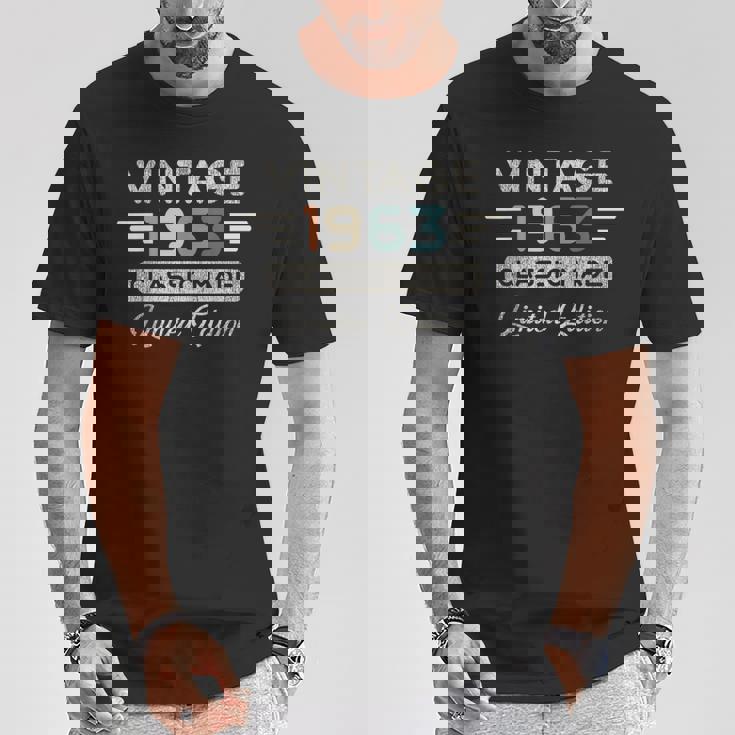 ヴィンテージ1963限定版 62歳の誕生日 Tシャツ 面白い贈り物