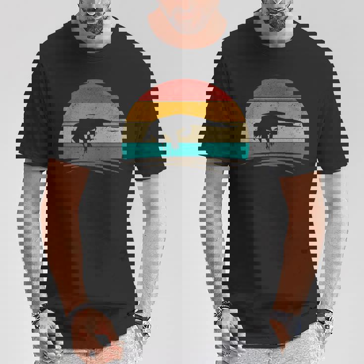 ヴィンテージコモドドラゴン レトロアンティーク調コモドドラゴン Tシャツ 面白い贈り物