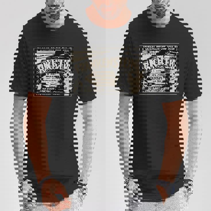 ヴィンテージホラー映画モンスター ハロウィン フランケンシュタインモンスター Tシャツ 面白い贈り物