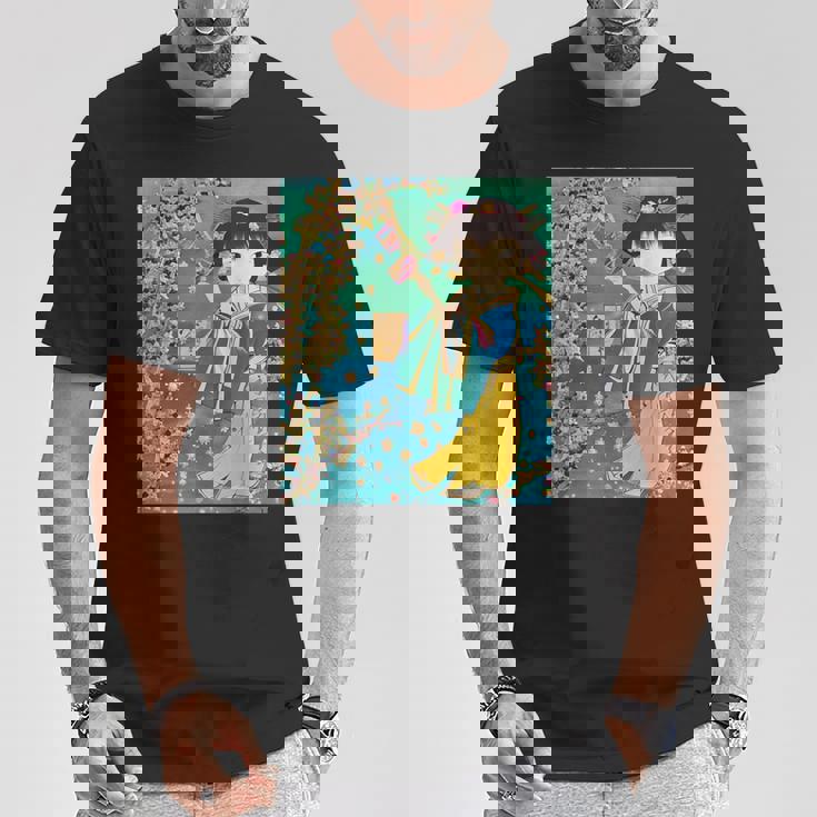 七夕少女のt-シャツ Tシャツ 面白い贈り物