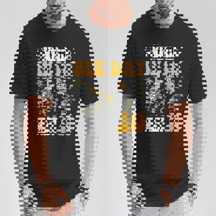 世界ミツバチの日 ミツバチ Tシャツ 面白い贈り物