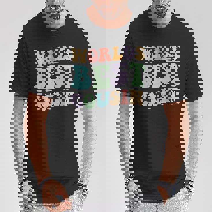 世界最高のいとこレトログラフィック – 楽しくカラフルないとこ Tシャツ 面白い贈り物