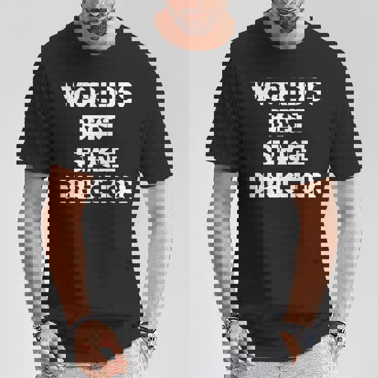 世界最高の舞台監督 Tシャツ 面白い贈り物