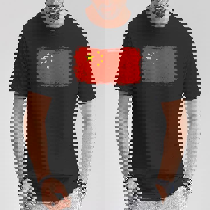 中国中国の国旗 Tシャツ 面白い贈り物