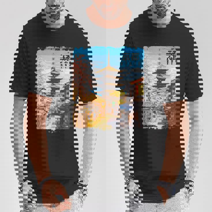 京都 日本 お土産 日本旅行 Tシャツ 面白い贈り物