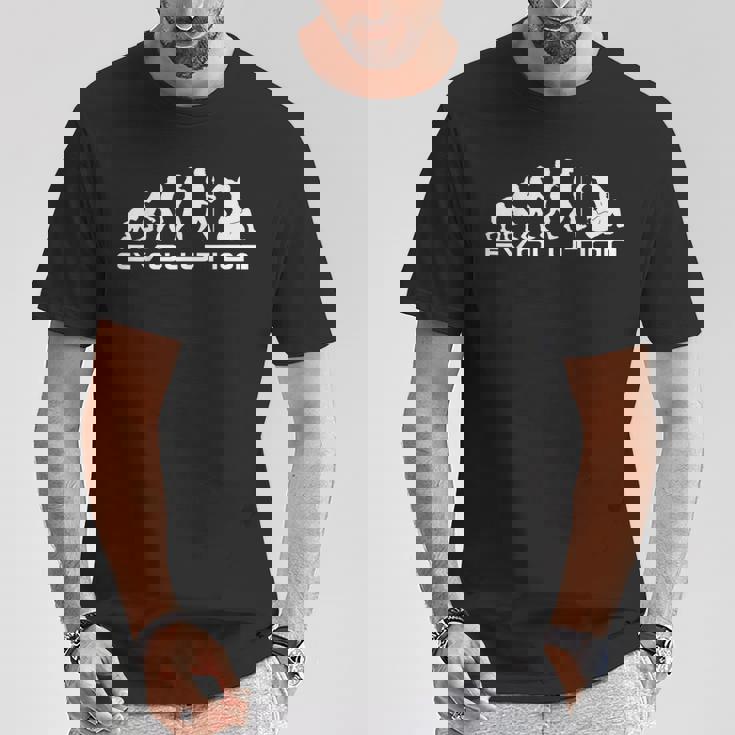 人生の進化と総合格闘技 総合格闘技 Tシャツ 面白い贈り物