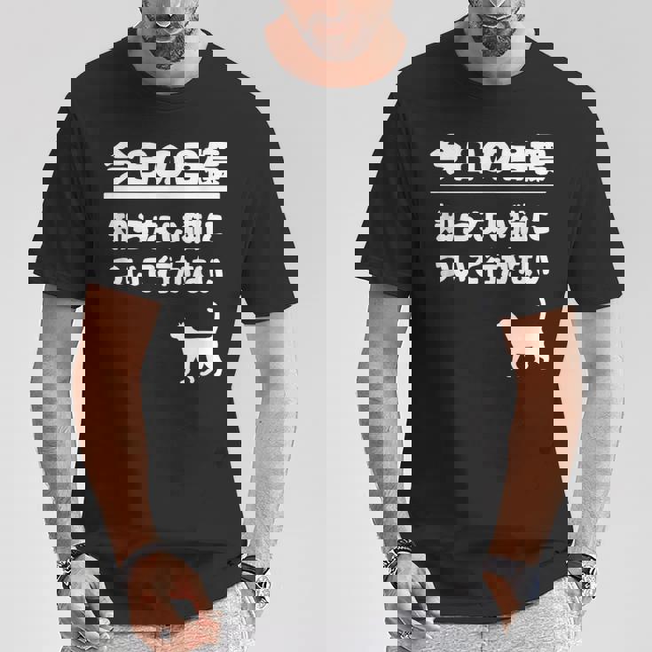 今日の目標 知らない猫について行かない かわいい おもしろ ねこ好き 猫好き ギャグ 愛猫家 ネコ好き Tシャツ 面白い贈り物