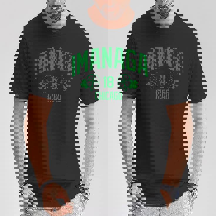 今永昇太 シカゴt Patrick's Day クローバーグリーン Tシャツ 面白い贈り物