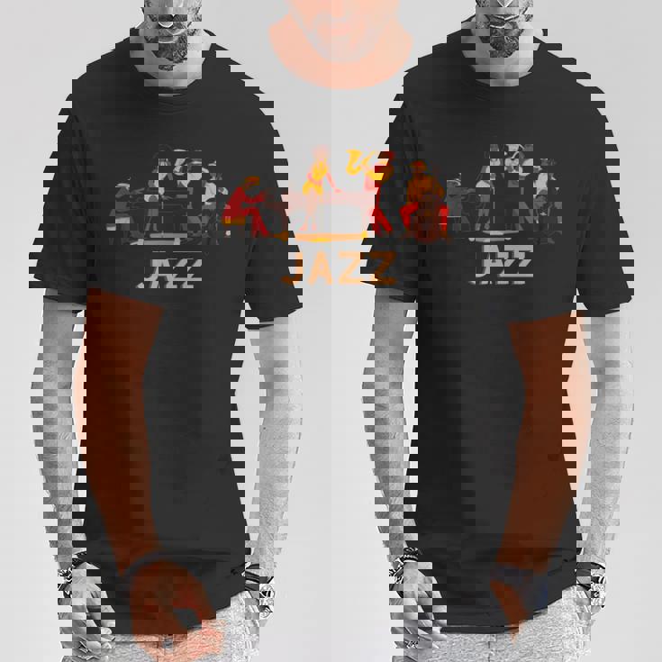 伝説のジャズアーティスト歌手 I Love Jazz Tシャツ 面白い贈り物