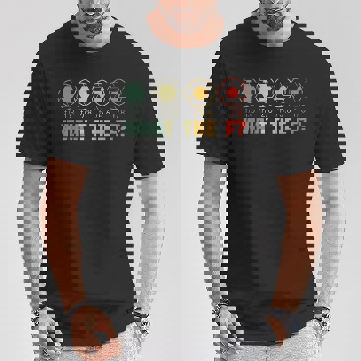 何のf？写真面白い写真家のカメラの絞り Tシャツ 面白い贈り物