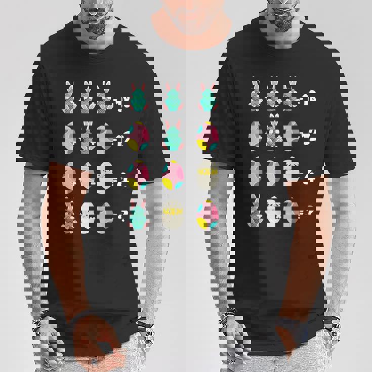 作戦順序 クイズ 数学 先生 イースター チキン うさぎ Tシャツ 面白い贈り物