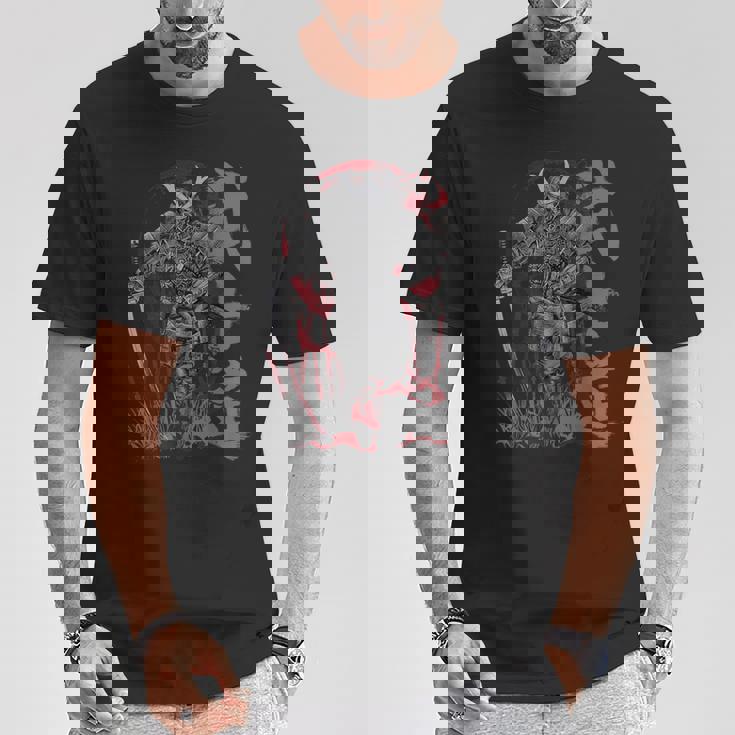 侍 Warrior 武士 Tシャツ 面白い贈り物