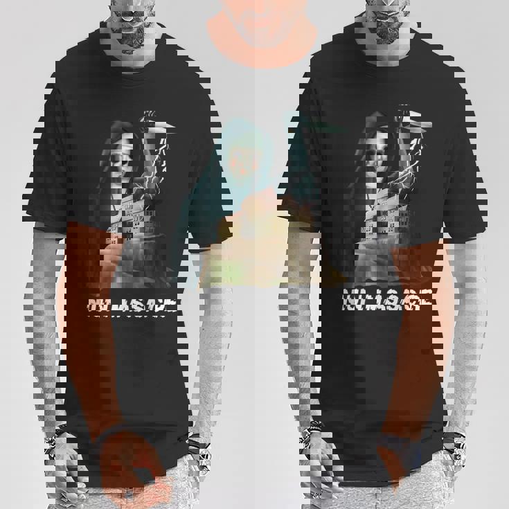 修道女虐殺サバイバルホラーゲームマニアック Tシャツ 面白い贈り物