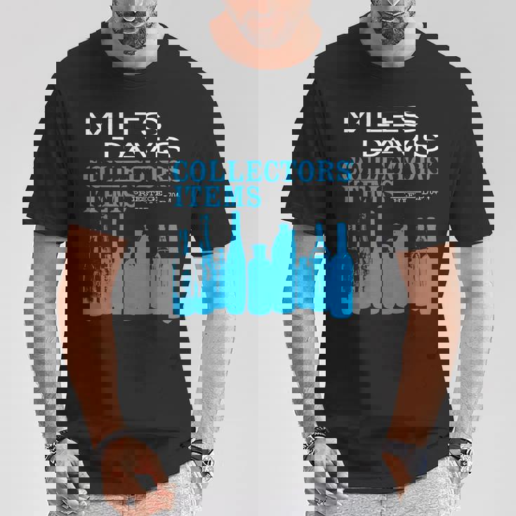 公式マイルス・デイビス ジャズ アイコングッズ コレクターズアイテム Tシャツ 面白い贈り物