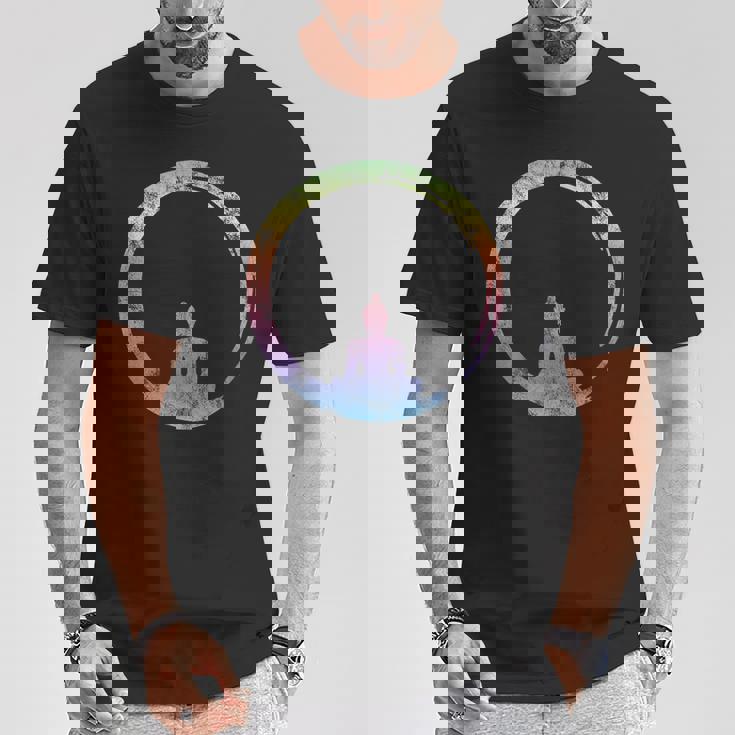 円宗 禅 円 仏 瞑想 日本 書道 ヨガ Tシャツ 面白い贈り物