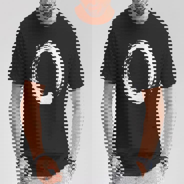 円相、禅、円、シンボル、仏教、仏、瞑想ヨガ Tシャツ 面白い贈り物