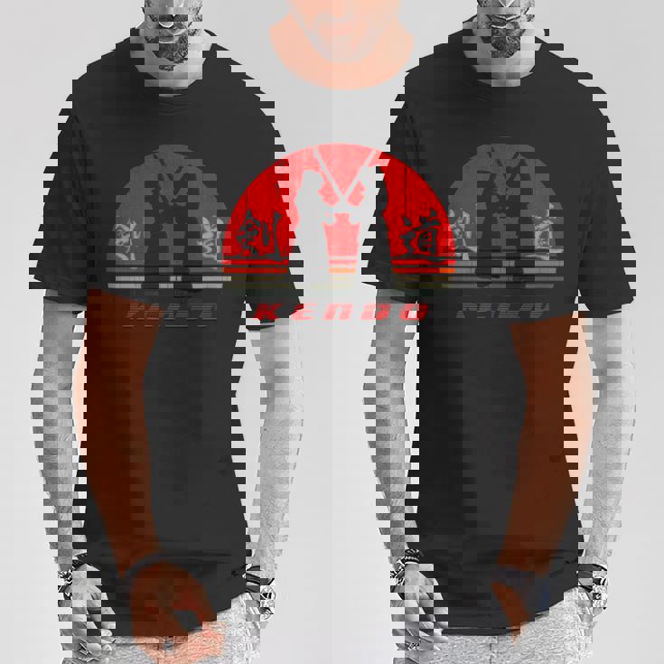 剣道、ヴィンテージスタイル Tシャツ 面白い贈り物