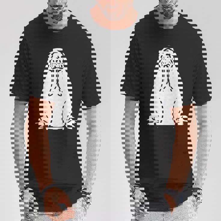 動物 かわいい ミニマリスト セイウチ シンプルなセイウチ Tシャツ 面白い贈り物