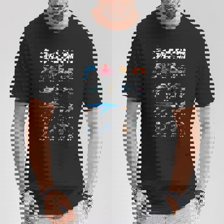 動物 面白いtシャツ 魚 海の生き物 おもしろ メンズ 子供 おもしろ 服 雑貨 グッズ ネタ Tシャツ 面白い贈り物