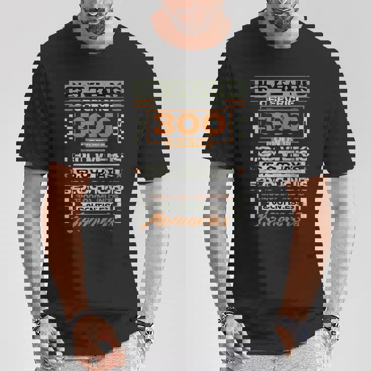 勤続25年 25周年 退職記念 Tシャツ 面白い贈り物