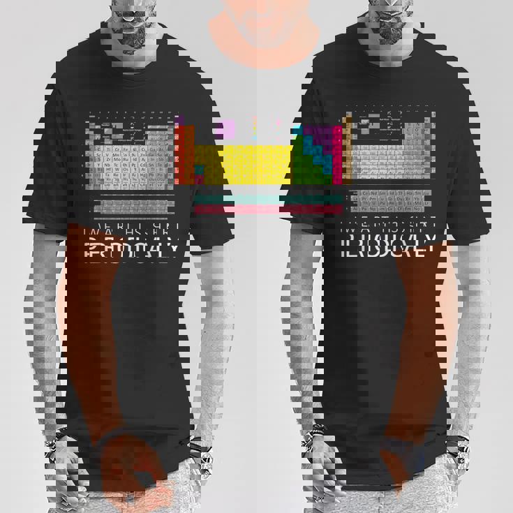 化学しゃれシャツ-私はこのシャツを定期的に着ています Tシャツ 面白い贈り物