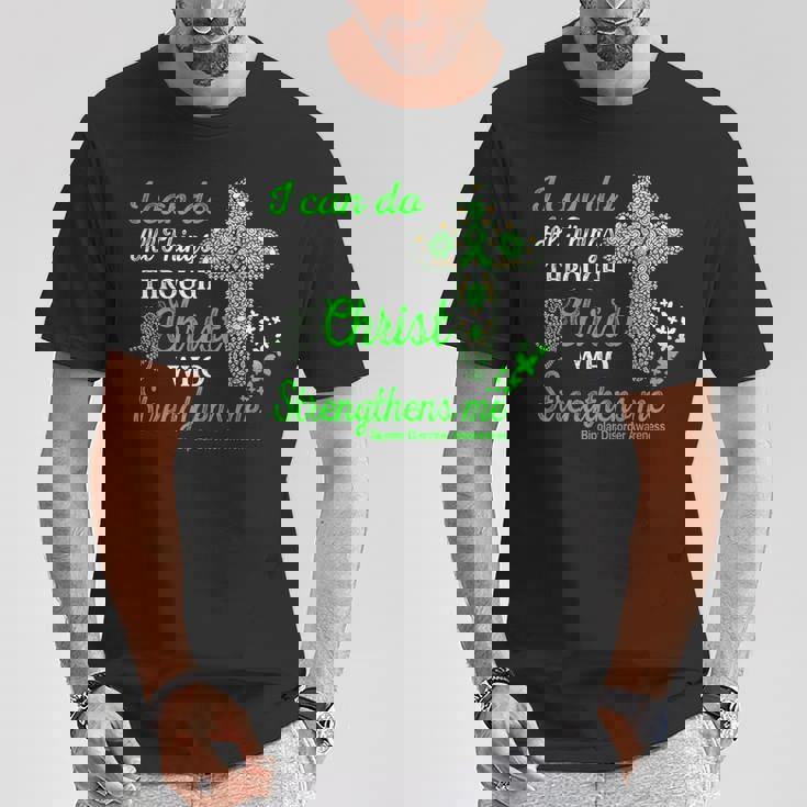 双極性障害啓発 双極性障害 戦士 キリスト Tシャツ 面白い贈り物