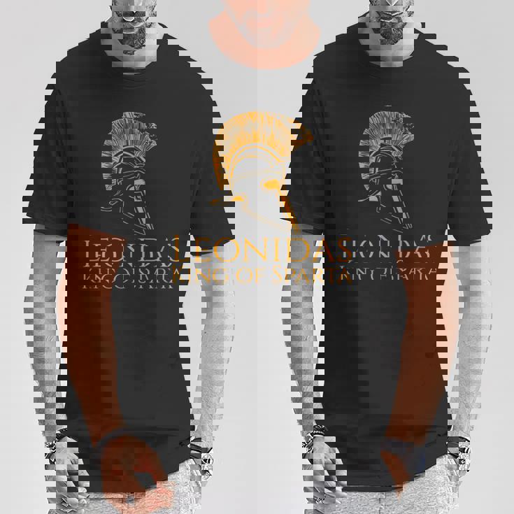 古代ギリシャtシャツ-レオニダス王スパルタの王 Tシャツ 面白い贈り物