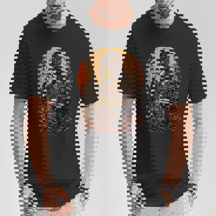 古代日本 神 弁財天 仏事 神 Tシャツ 面白い贈り物