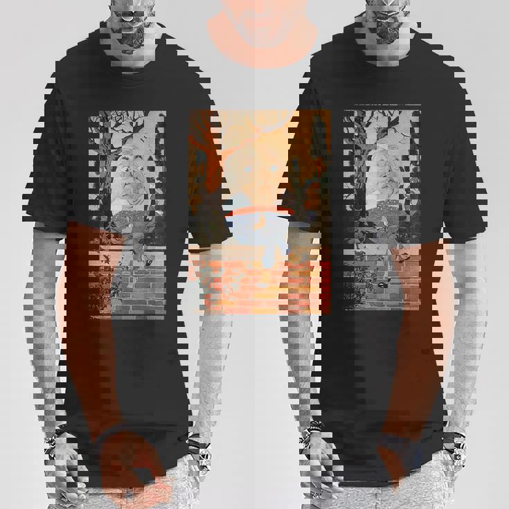 古典的なおとぎ話の保育園は壁にハンプティダンプティ土をライムズ Tシャツ 面白い贈り物