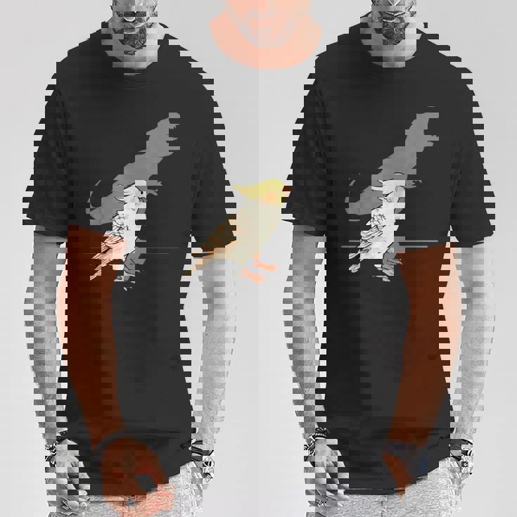 叫ぶオカメインコ オカメインコ好き かわいい 鳥ジョーク 鳥好き インコの飼い主 いんこの飼い主 インコ Tシャツ 面白い贈り物